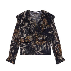 Mint Velvet Printed Ruffle Detail Blouse